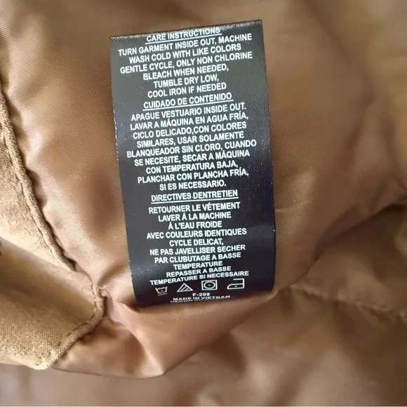 🚫SOLD🚫NWT Fleet Street Microsuede Removable Hood Jacket Coat Large - Picture 8 of 16